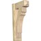 Ekena Millwork Merced Craftsman Rough Sawn Outlooker, Douglas Fir, 6"W x 14"D x 26"H OUT06X14X26MRC04RDF - alternate 1